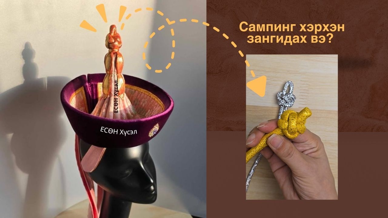 Малгайн сампин зангидах дараалал