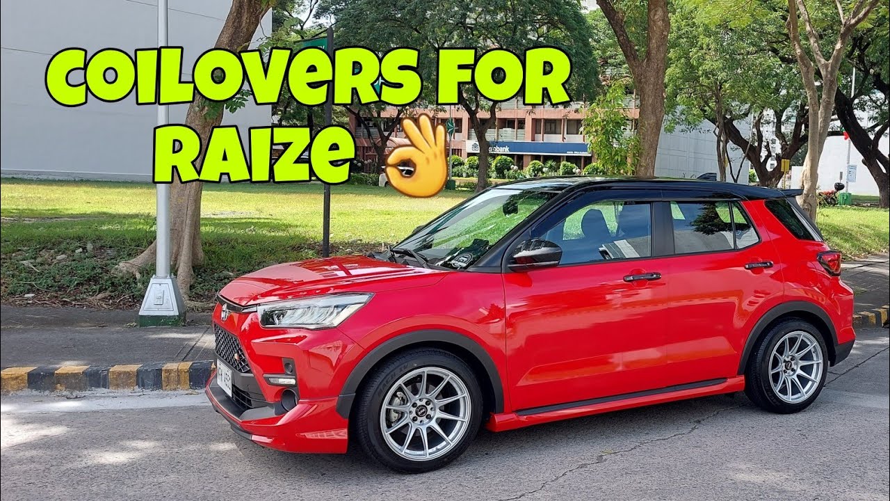 INSTALLATION BC RACING COILOVER V1 FOR TOYOTA RAIZE