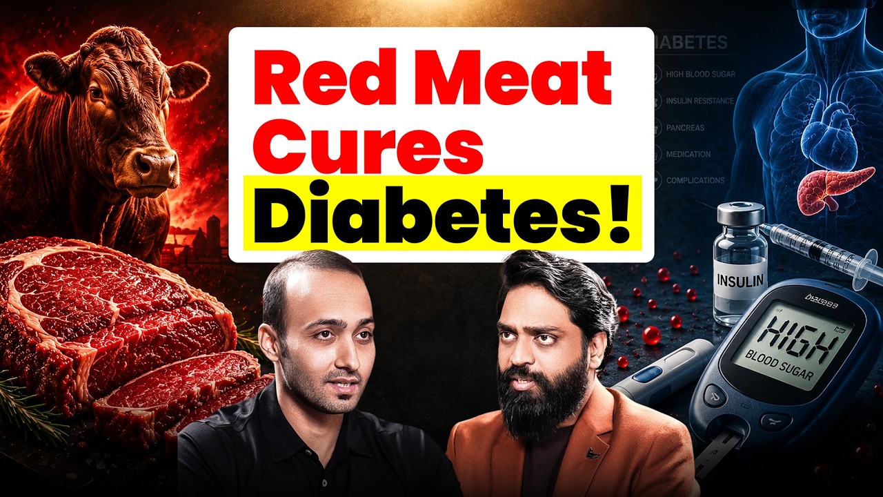 Vegetarians BEWARE! STOP Eating POISON | Red Meat & Carnivore Diet in India @metabolicdr.k1650 TPH