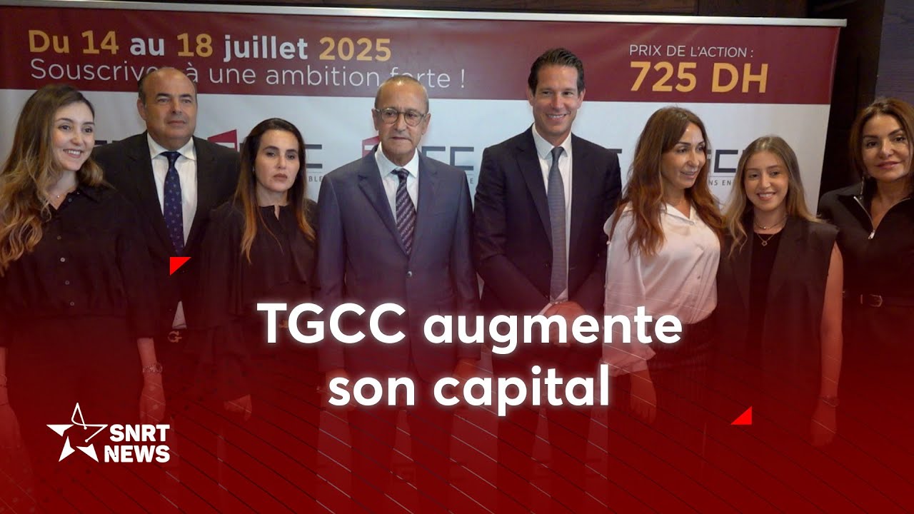 TGCC obtient le feu vert pour une augmentation de capital de 2,2 milliards de dhs