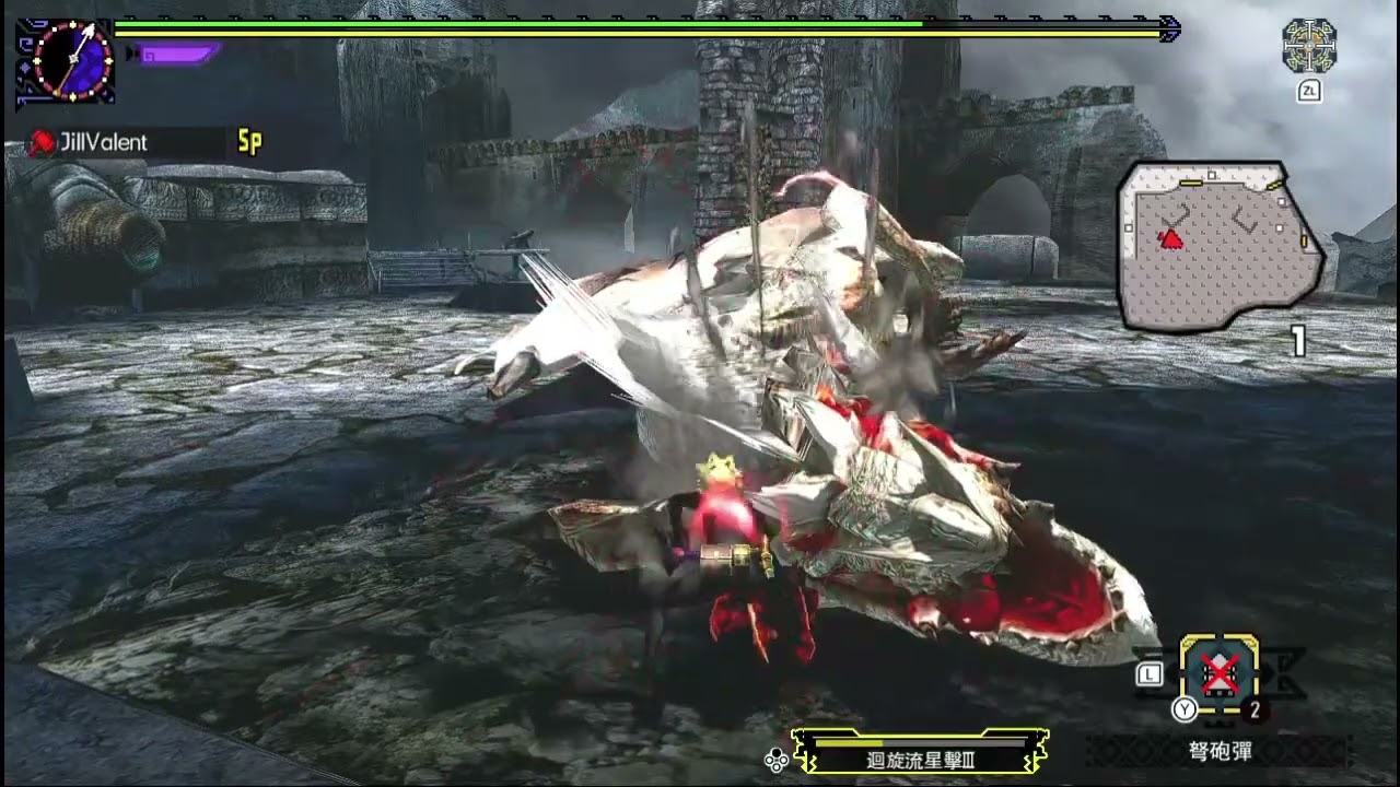 【MHXX/MHGU個人向SOLO】祖白龍/ミラルーツ（錘子）