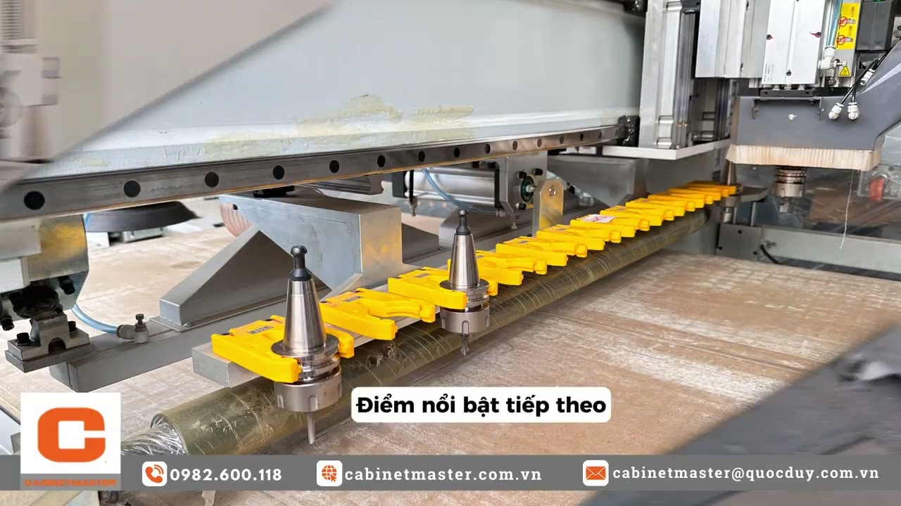 Máy CNC 4 Đầu Hay CNC 1 Đầu Thay Dao Tự Động? Đâu Là Lựa Chọn Phù Hợp Cho Xưởng Nội Thất