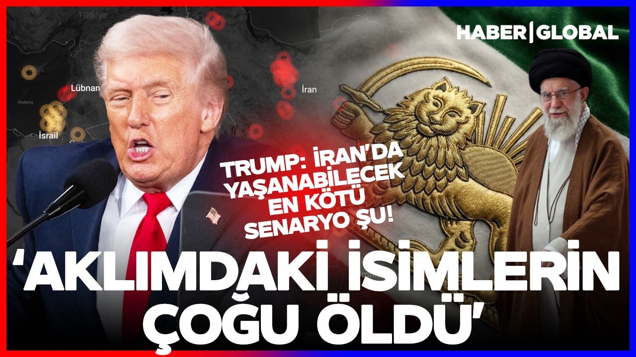 Trump Gidişat Kötü Dedi İran'da Yaşanabilecek En Kötü Senaryoyu Açıkladı