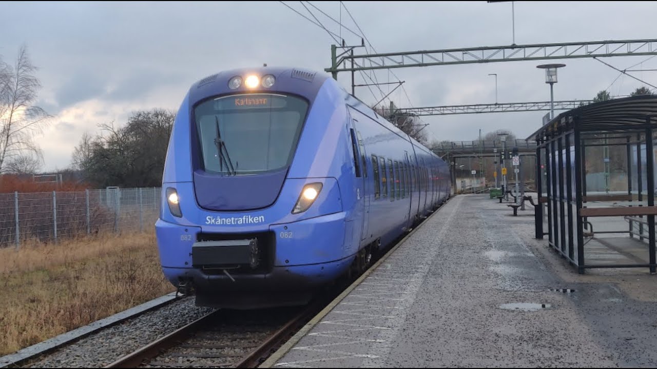 Tåg i Mörrum: December 2020 / Pågatågen går i Blekinge!