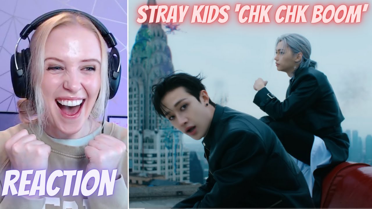 They got Deadpool AND Wolverine?!! - Reacting to Stray Kids 'Chk Chk Boom' M/V