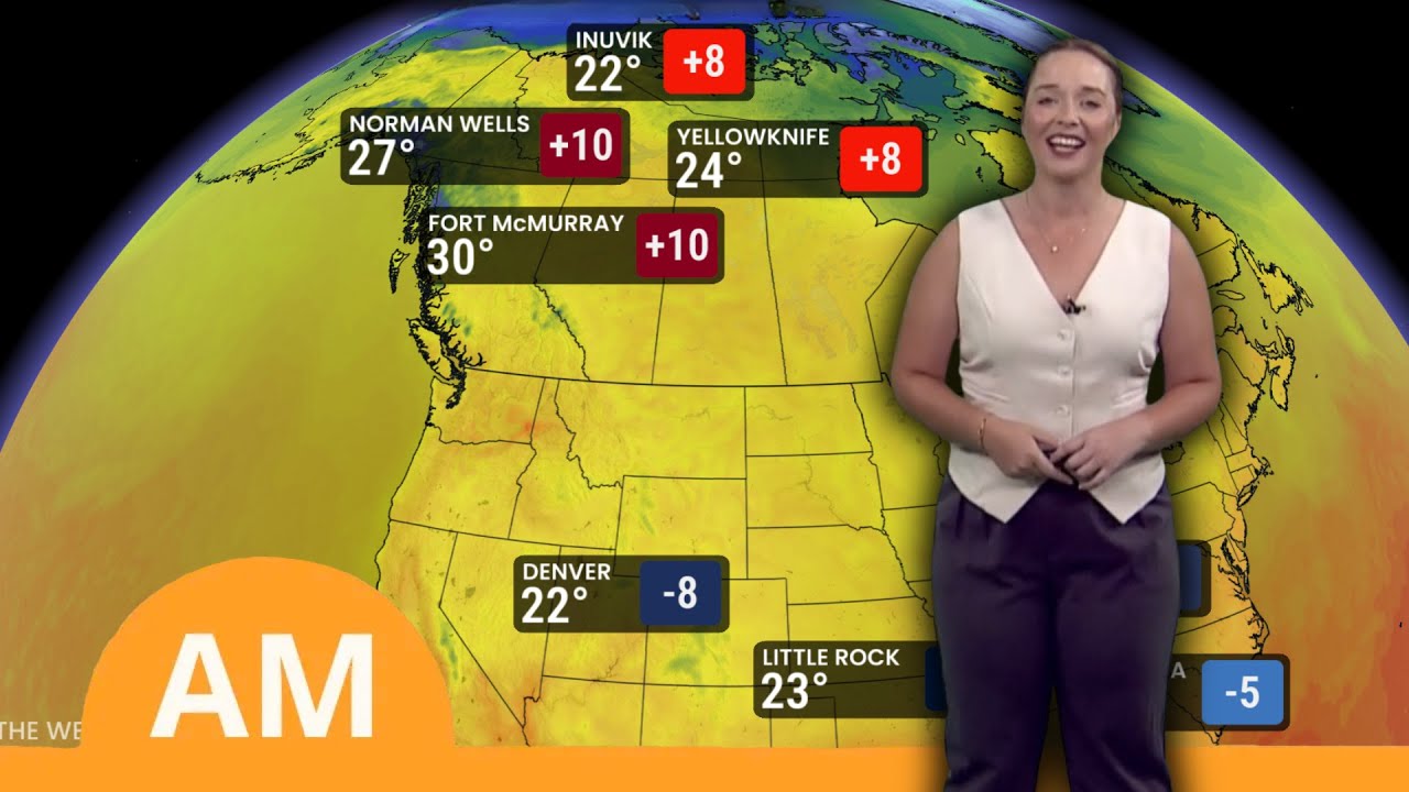 Canada's National Forecast - August 31, 2025 | #WeatherAM