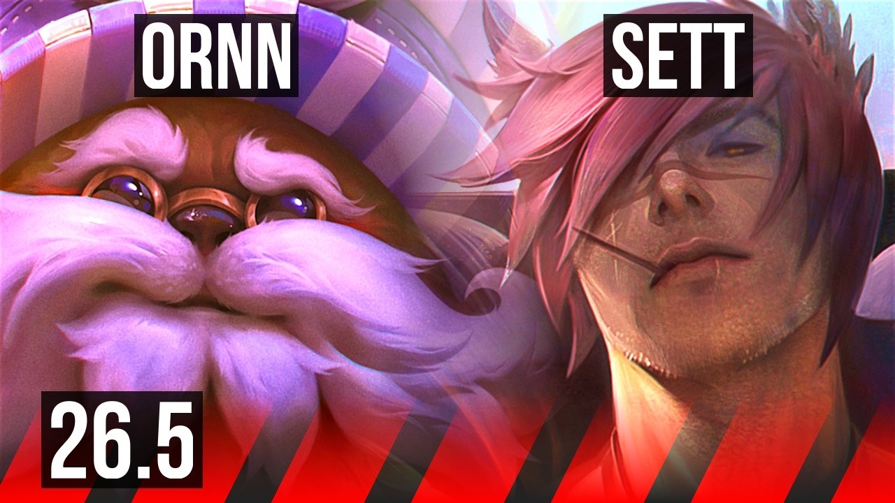 ORNN vs SETT (TOP) | EUW Master | 26.5