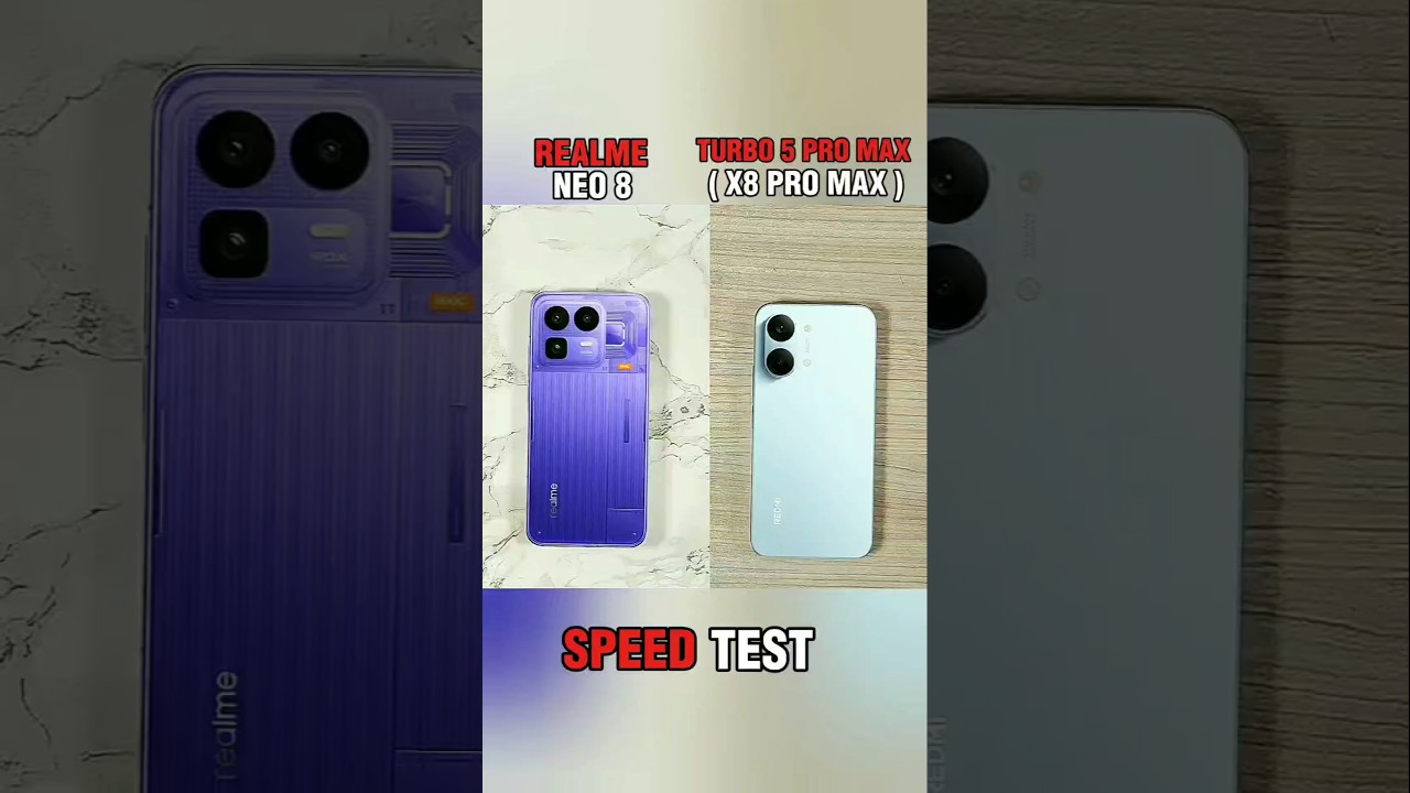 realme neo 8 vs redmi turbo 5 max ( poco x8 pro max ) battery test #pocox8promax #realmeneo8 #redmi