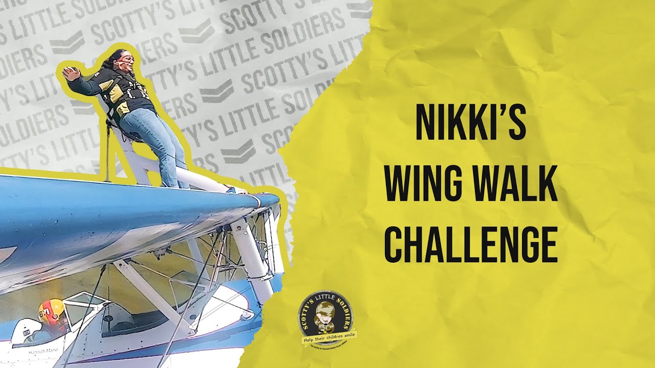 Nikki's Wing Walk Challenge for Bereaved Military Children