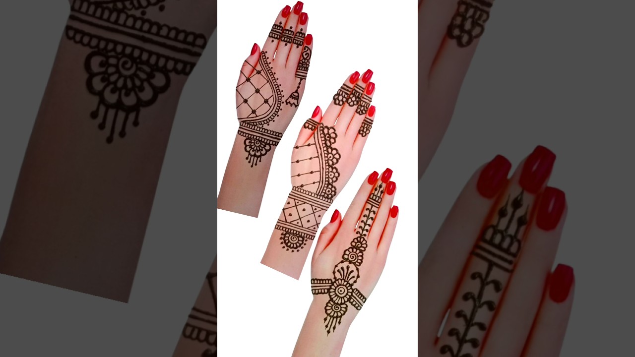 🔥Simple And Stylish Henna Art |Bridal Mehndi Design 2025|Mehndi Design For Hands
