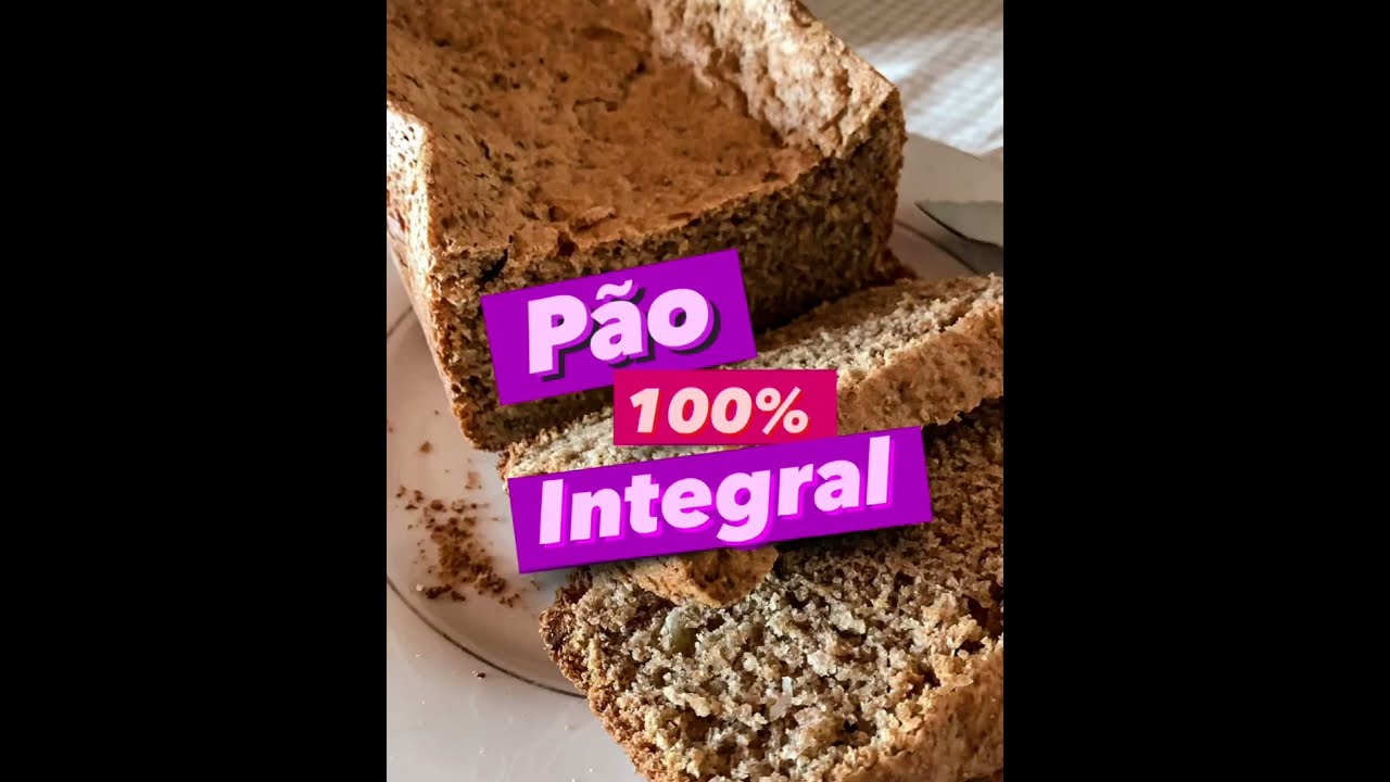 Pão integral na máquina Britania