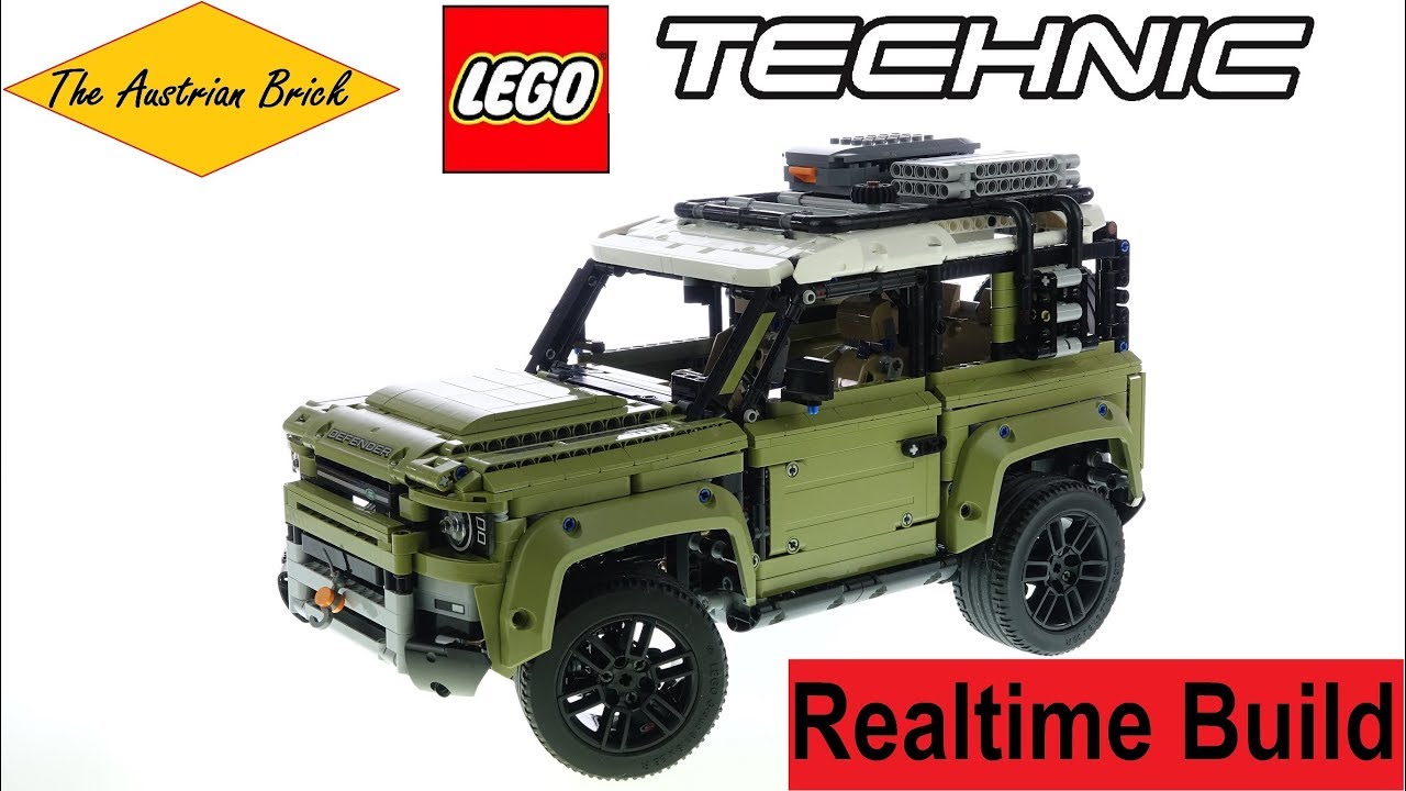 LEGO Realtime Build LEGO Technic 42110 Land Rover Defender