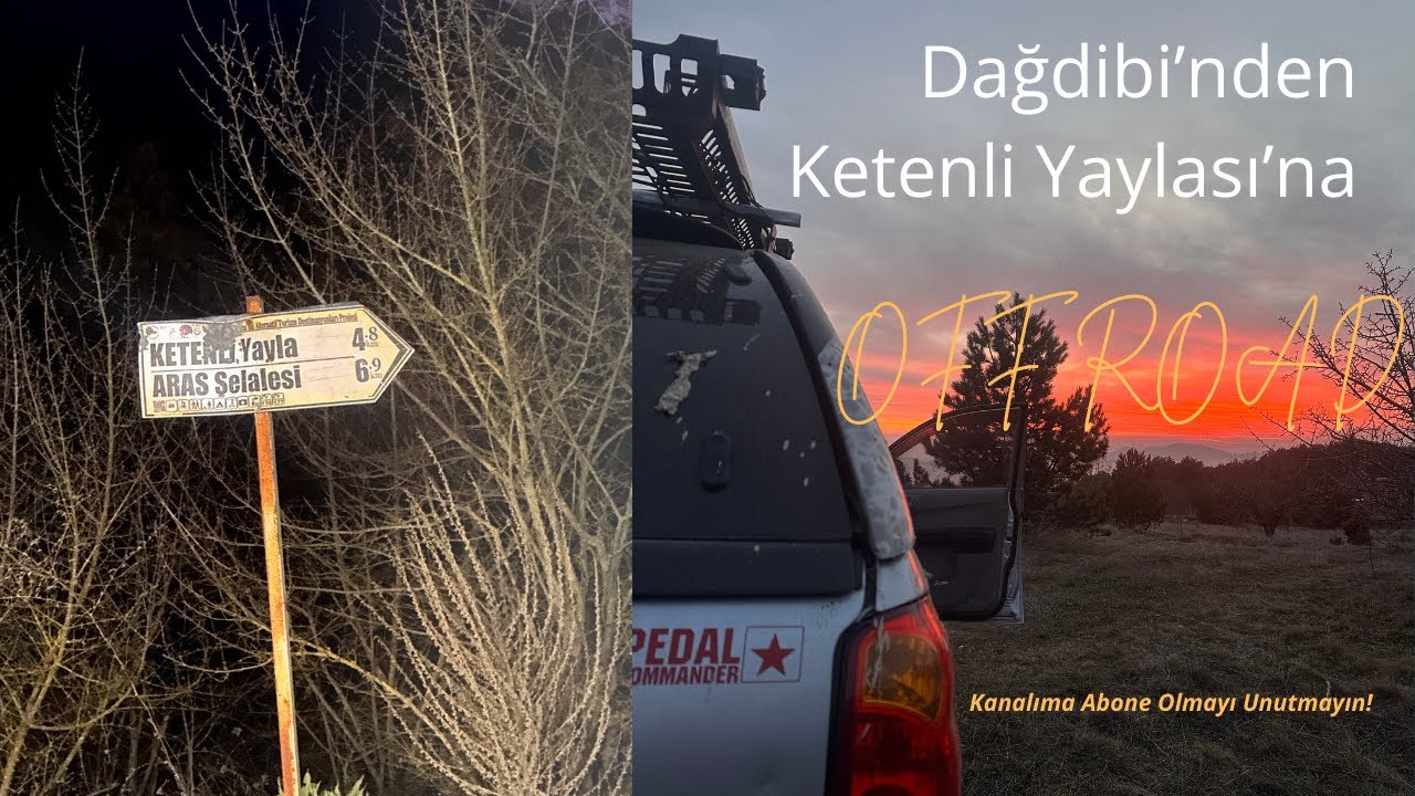 DAĞDİBİ GÖLETİ, KETENLİ YAYLASI, BURSA #vlog #bursa #gezilecekyerler #offroad