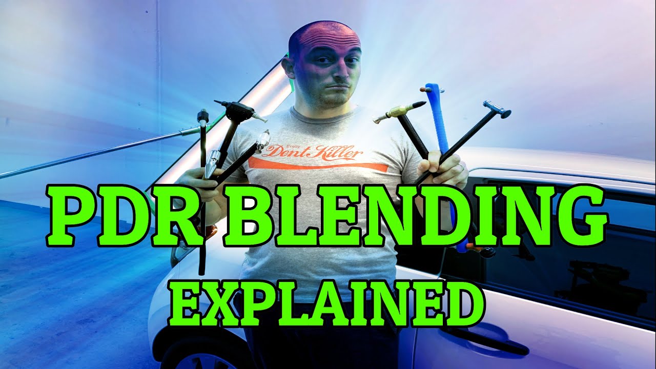 PDR Blending: Dent repair with blending hammer explained (Tutorial)