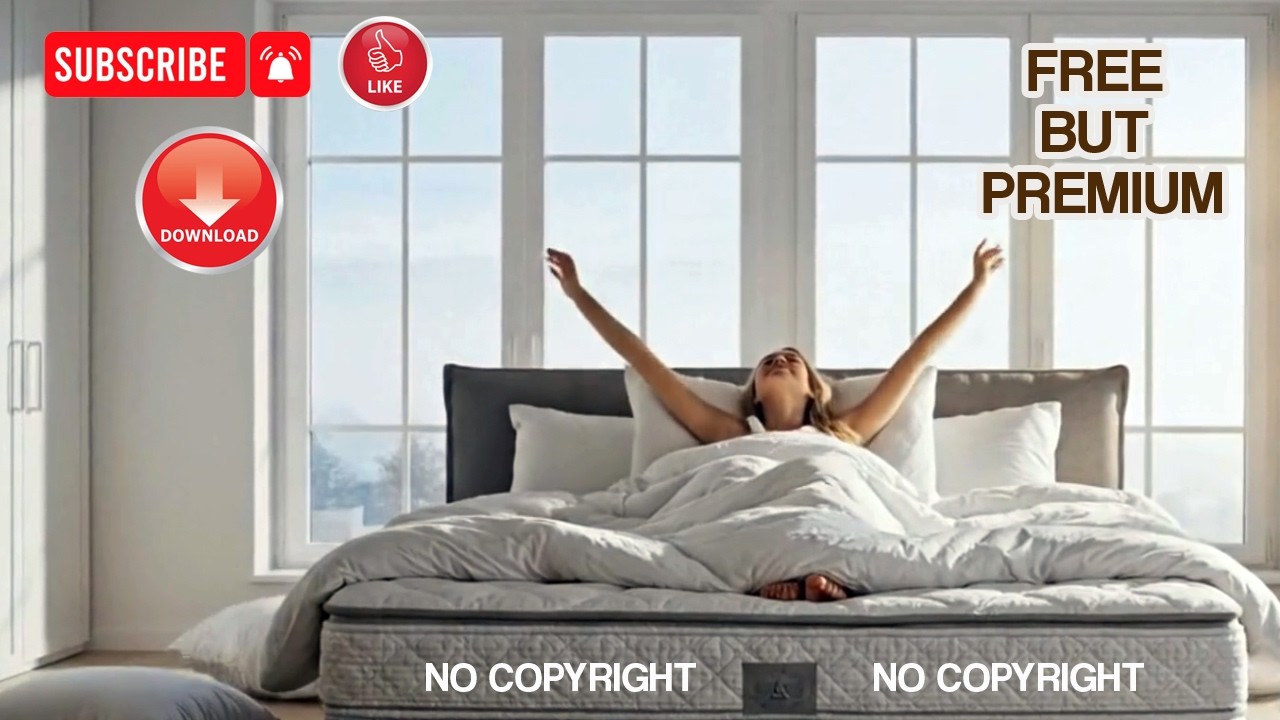Luxury Mattress Commercial | Floating Bed in Heavenly Clouds