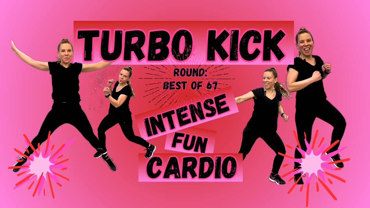 INTENSE, FUN Cardio! Turbo Kick Round 67 - FULL WORKOUT!