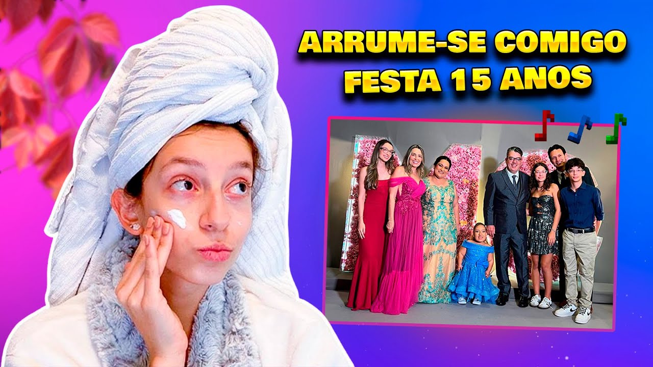 ARRUME-SE COMIGO PARA A FESTA DE 15 ANOS DA ​⁠@MCDivertida
