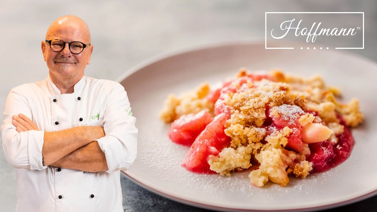 Rhabarber Crumble Rezept | Einfach & schnell gemacht I Rezept für den Frühling @CALLEkocht - Omas Rezepte