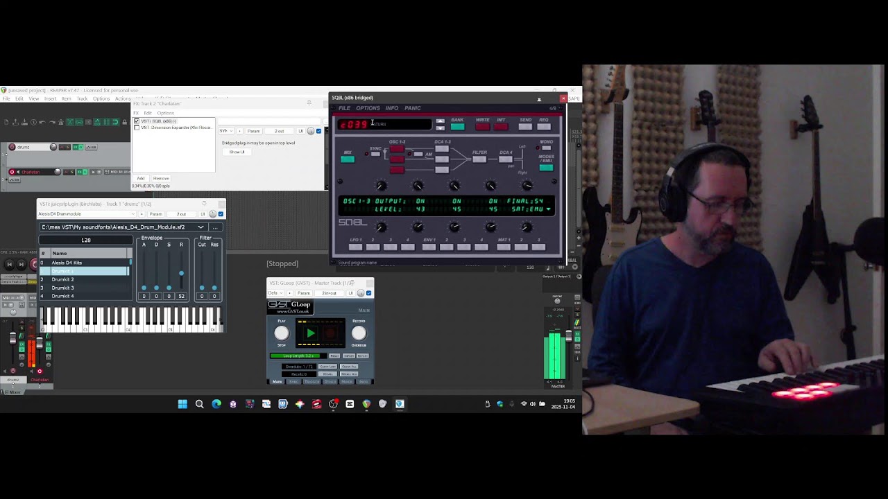 Live Synth free loopjam: SQ80