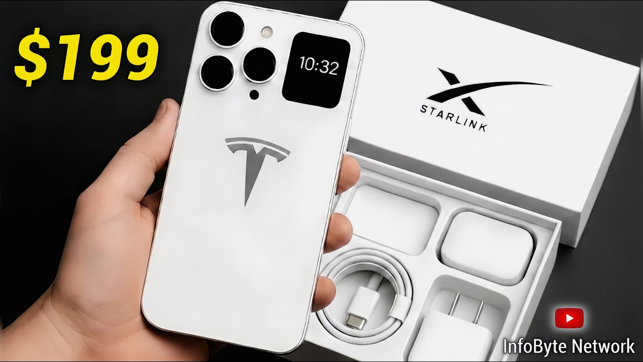 Tesla Pi Phone Explained: Satellite Internet, Solar Charging & Why It Scares Big Tech Elon Musk News