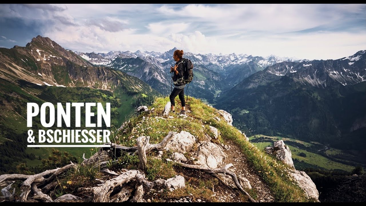 Ponten Bschie&szlig;er 360&deg; 4K I Bergtour im Tannheimer Tal & Allg&auml;uer Alpen