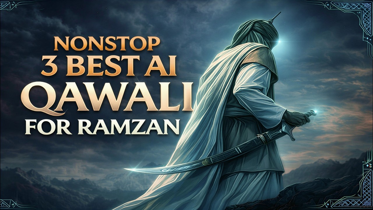 (Made by AI...)NONSTOP 3 BEST AI QAWALI FOR RAMZAN 2026#islamic #world of AI#trending