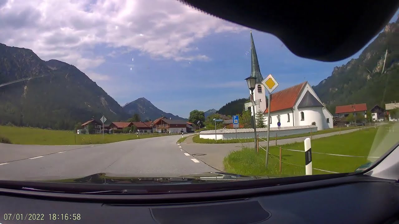 DRIVING IN GERMANY / GRASWANG  / BAYERN   #travel #roadtrip #traffic #road #summer #germany