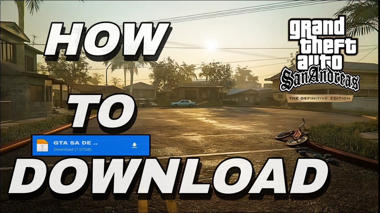 HOW TO DOWNLOAD GTA SAN ANDREAS DEFENATIVE ADDITION IN ANDROID.