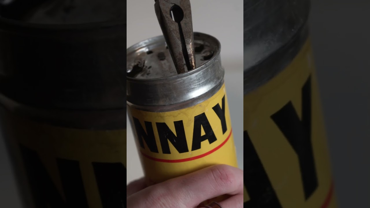 Unsealing 50 year-old tennis balls! #vintage #tennis #sports