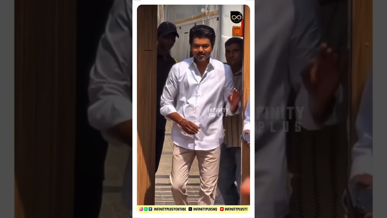 Thalapathy Vijay Massive Entry🔥| TVK | Jananayagan | Election Results | Panaiyur Vijay House