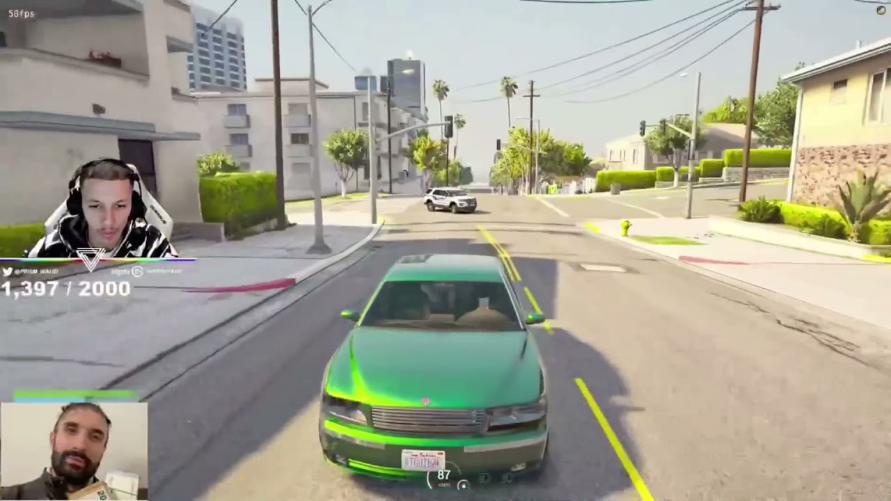 BEST OF COURSE POURSUITE WALID GTA RP #1