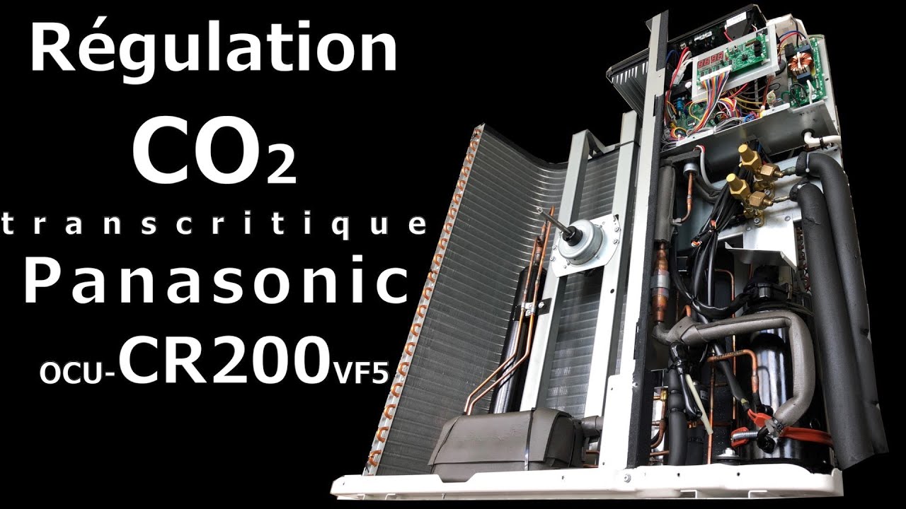 Régulation CO2 transcritique OCU-CR200VF5 de Panasonic
