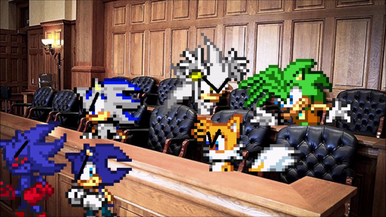 Hedgehog Court: Sonic, Amy, Destiny and Jackson vs. Ryan