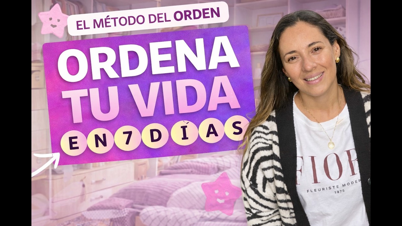 ¿TE SIENTES AGOTADA, CON CAOS MENTAL Y SIN LOGRAR ORGANIZAR TU VIDA? TE ENSEÑO UNA SOLUCIÓN REAL