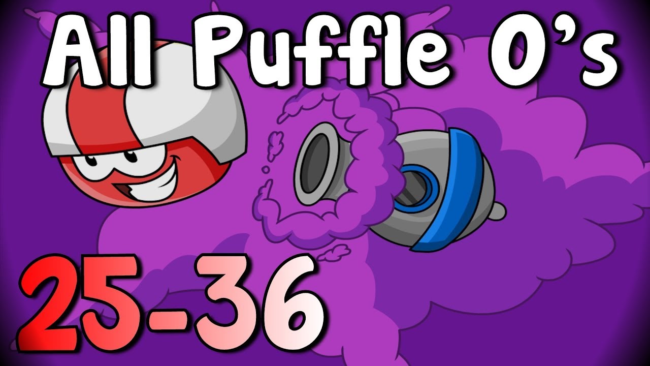 Club Penguin Puffle Launch All Puffle O's Box Dimension Levels 25-36