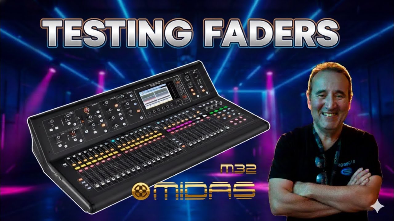 TESTING FADERS M32