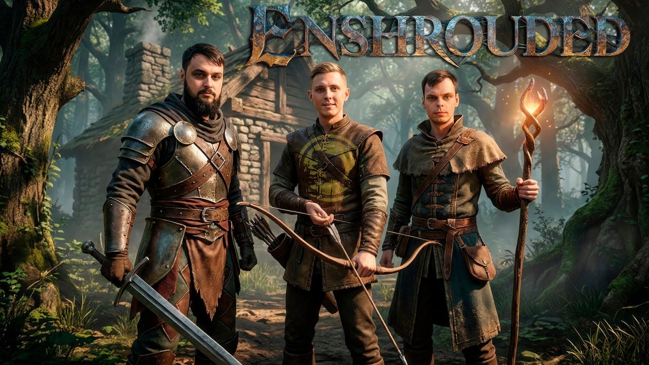 Enshrouded - маг целитесль! Кооп с  @KeeperDrey  и ⁨@CrewGTW 10 стрим