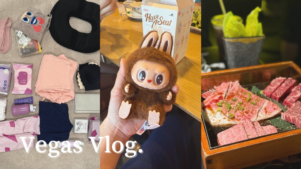 [미국 vlog] 미국에서 출산가방 뭐 싸요? | 베가스 일식 BBQ & 마라탕 맛집 | 라부부 시크릿?! | 아이패드 에어 구매
