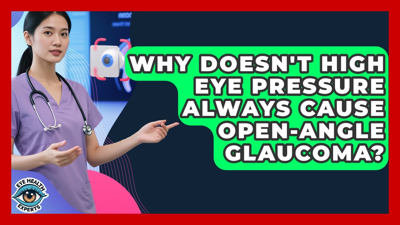 Why Doesn't High Eye Pressure Always Cause Open-angle Glaucoma? - Eye Health Experts