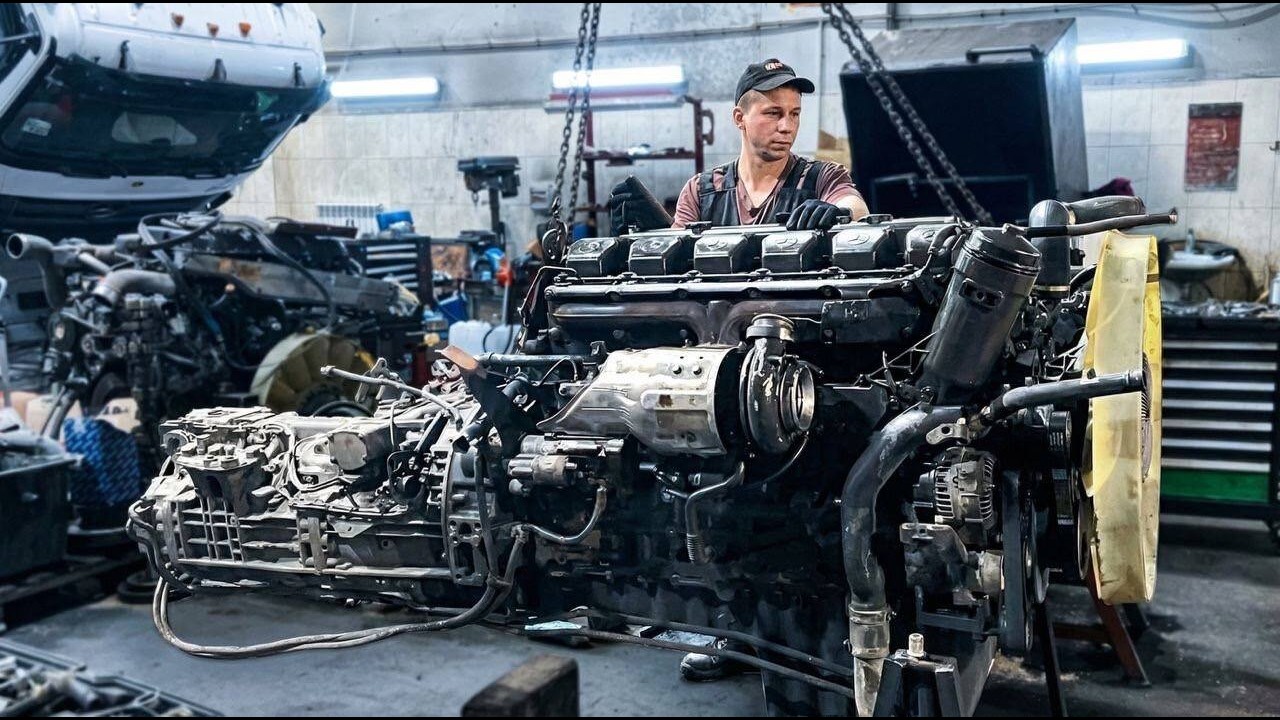 Mercedes ОМ457. 800,000 км. Маленькая деталь  = дорогой ремонт