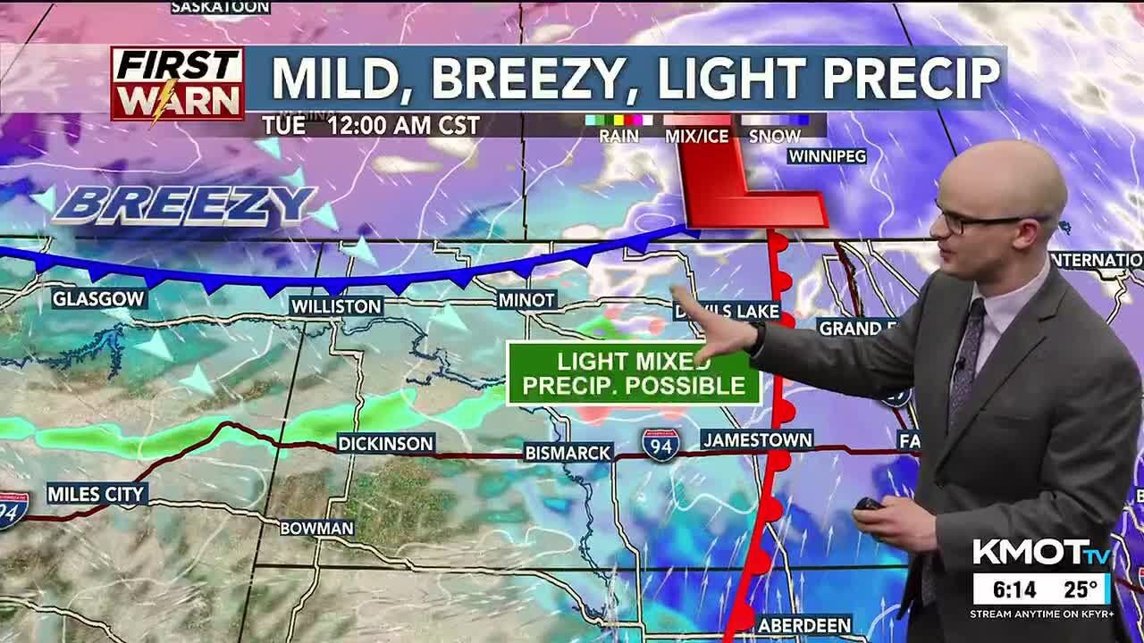KMOT First News at Six - Weather 02/23/2026