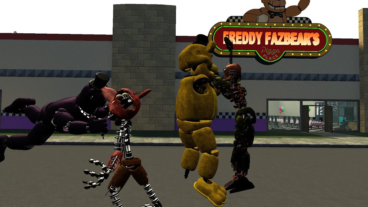[GMOD FNAF] the day springtrap got his revenge