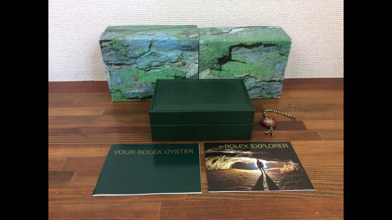 Rolex Explorer 14270 Watch Box 2000 + Booklets & Tags
