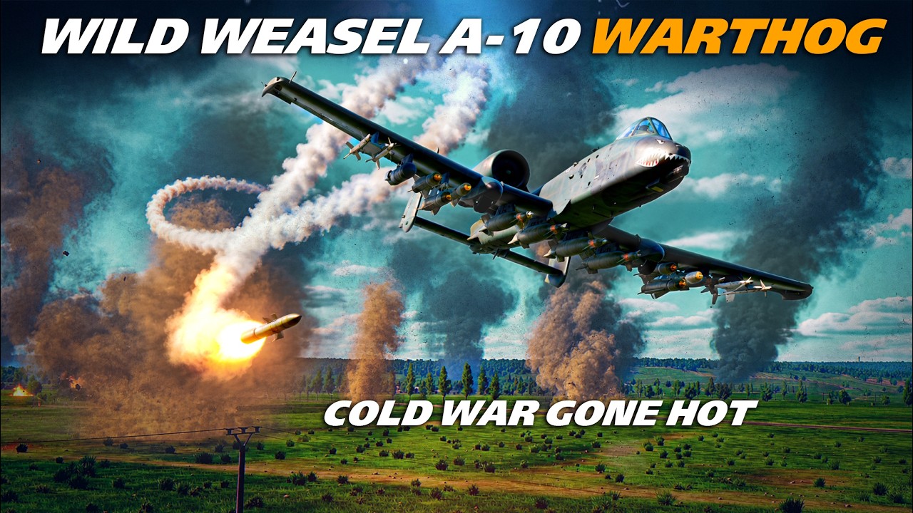 Когда флот вечно опаздывает... A-10 Warthog &laquo;Wild Weasel&raquo; | Digital Combat Simulator | DCS |