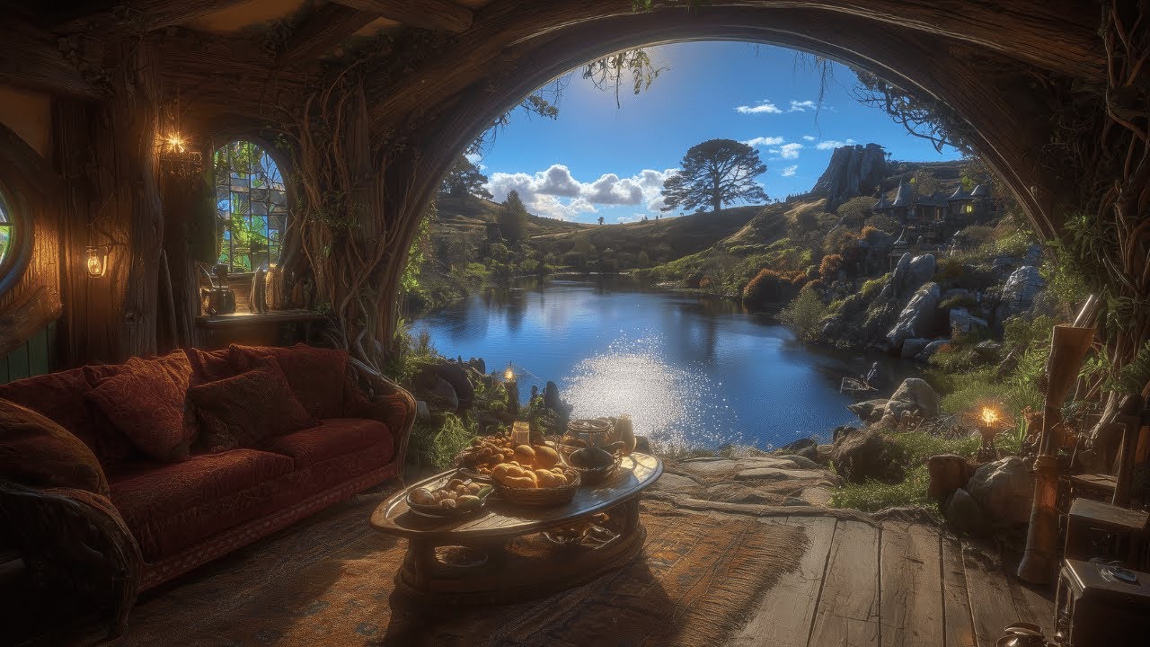 A Quiet Afternoon in the Shire | Peaceful Middle-earth Music for Study & Relaxation #lotr