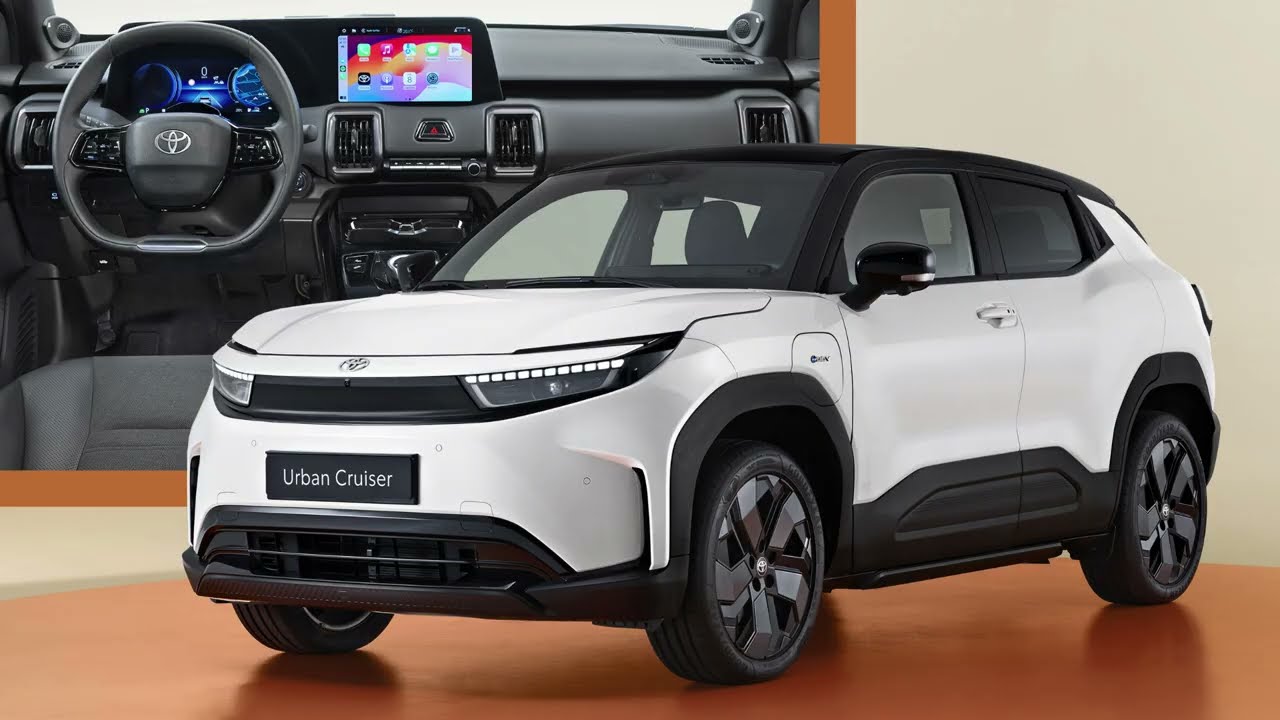 Будущее городской мобильности: обзор электрического внедорожника Toyota Urban Cruiser 2026 года.
