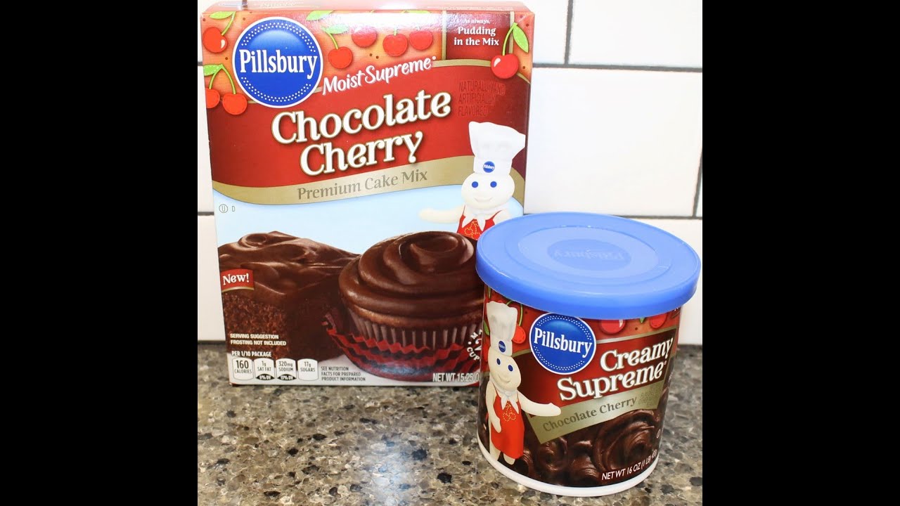 Making A Pillsbury Chocolate Cherry Cake