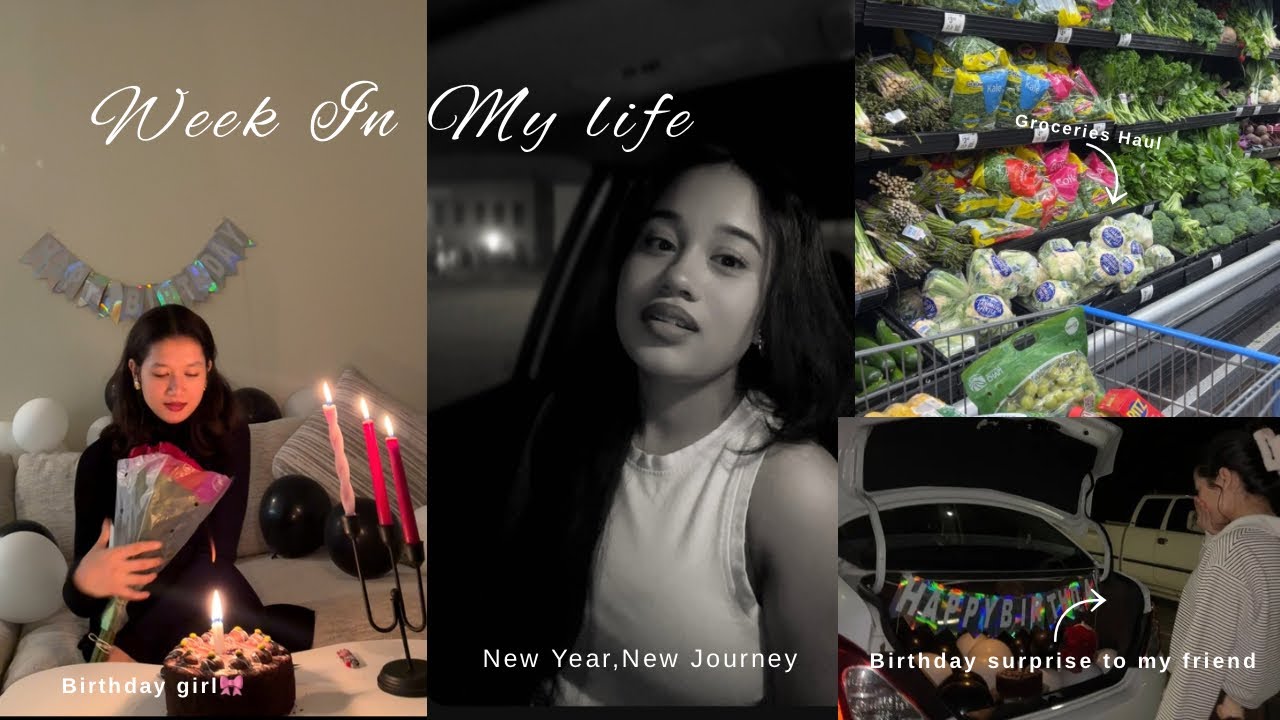 WeEk In My LiFe 🌸||SuprIse ||GYM 🎧ྀི ||WalMarT 🥦||BirThDay CelebraTion ||#international #grocery