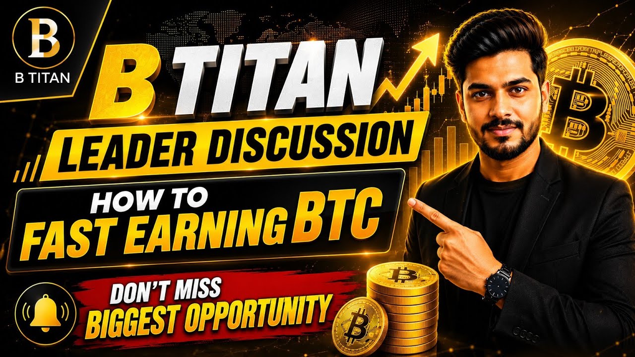 B TITAN LEADER DISCUSSION //  HOW TO EARN FAST INCOME 0 to 61 BTC #business #cryptocurrency #Bitcoin