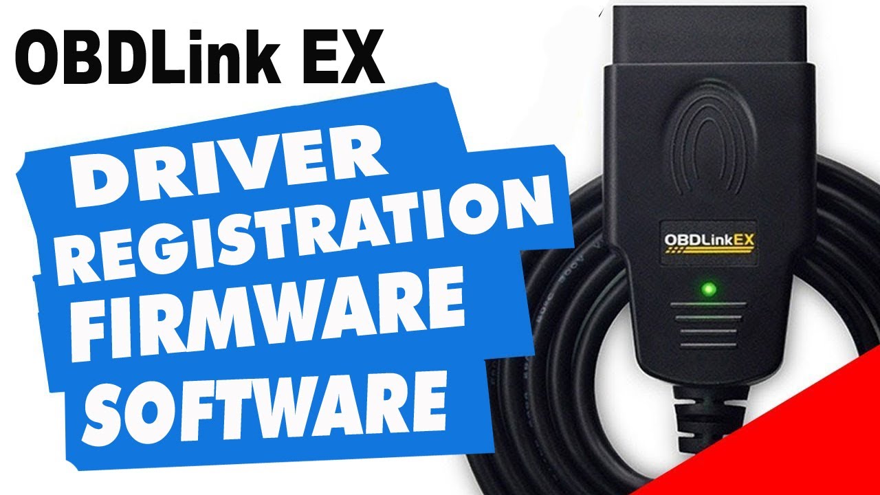 OBDLink EX Драйвера Регистрация Прошивка Программы